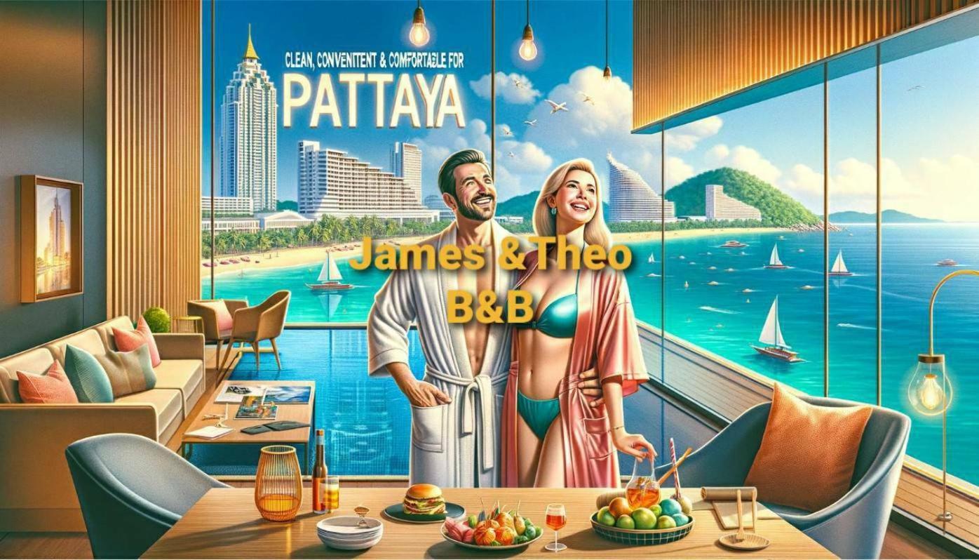 The Edge Central Pattaya Seaview With Infinity Pool & Free Netflix Eksteriør bilde